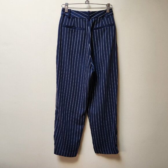 Aritzia Babaton Modesto pants/ navy pinstripe / 0 - Picture 5 of 7